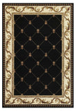 10' X 13' Brown and Black Oriental Area Rug - Homeroots - Flyclothing LLC