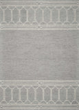 9' X 12' Grey Hand Tufted Geometric Indoor Area Rug - Homeroots - Flyclothing LLC