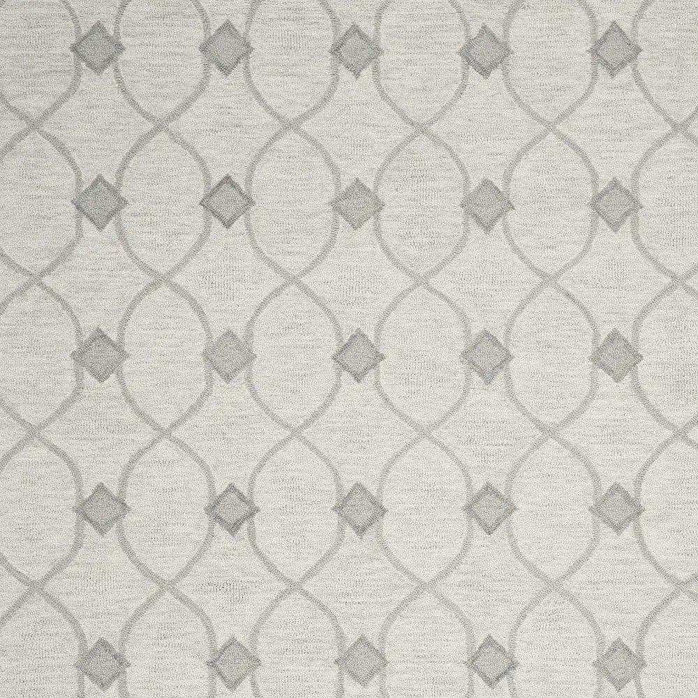 9' X 12' Ivory Wool Hand Tufted Area Rug - Homeroots - Flyclothing LLC