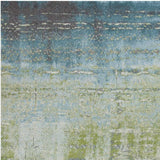 9' X 13' Polypropylene Blue Or Green Area Rug - Homeroots - Flyclothing LLC