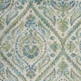 9' X 13' Polypropylene Ivory Or Teal Area Rug - Homeroots - Flyclothing LLC
