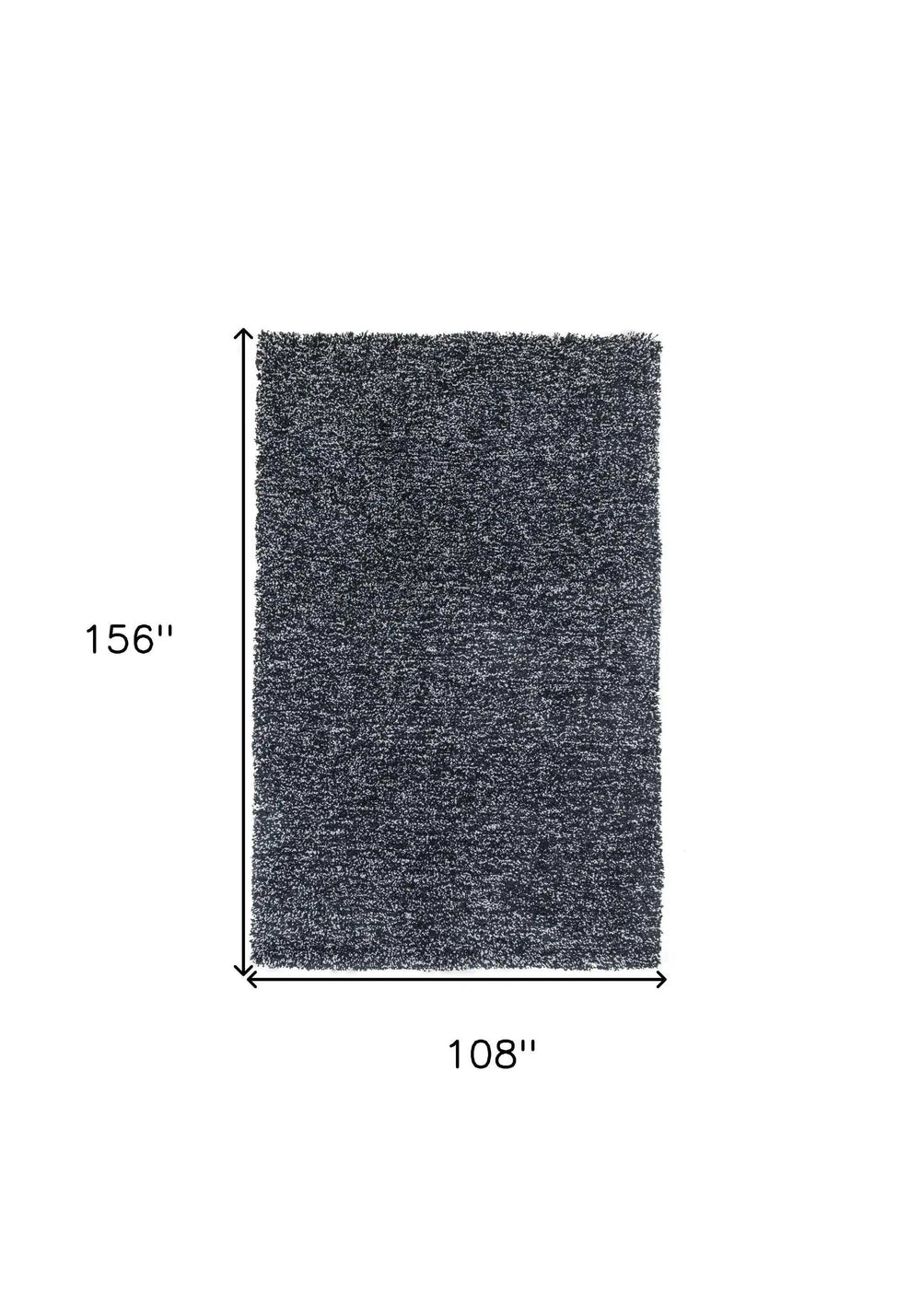 9' X 13' Black Hand Woven Area Rug - Homeroots - Flyclothing LLC