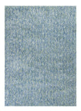 9' X 13' Blue and Beige Hand Woven Area Rug - Homeroots - Flyclothing LLC