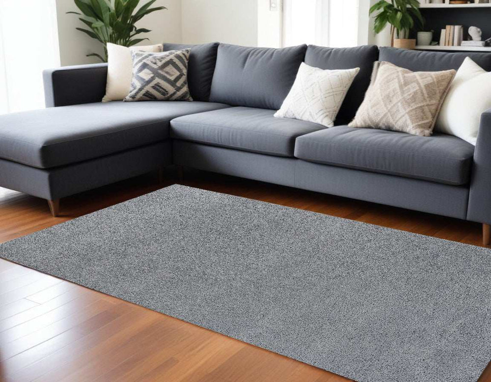 9' X 13' Gray Hand Woven Area Rug - Homeroots - Flyclothing LLC