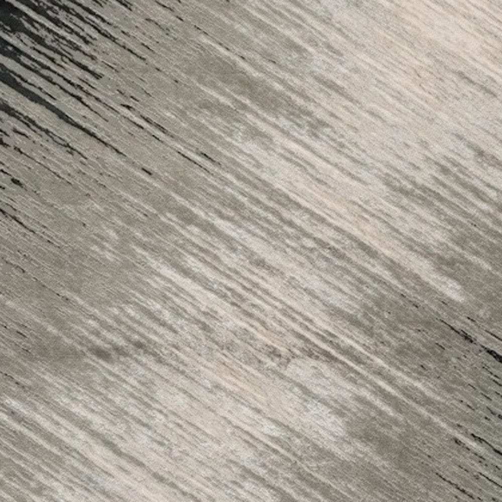 9' X 13' Polyester Silver Grey Area Rug - Homeroots - Flyclothing LLC