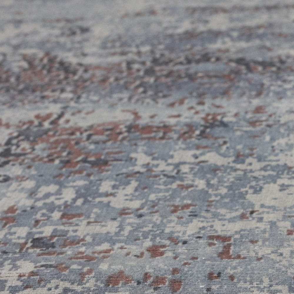 9' X 12' Gray Abstract Hand Loomed Area Rug - Homeroots - Flyclothing LLC