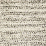 9' X 13' Grey Heather Hand Woven Knobby Stripes Indoor Area Rug - Homeroots - Flyclothing LLC