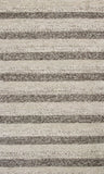9' X 13' Wool Grey Or White Area Rug - Homeroots - Flyclothing LLC