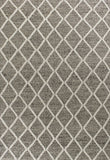 9' X 13' Wool Dark Grey Area Rug - Homeroots - Flyclothing LLC