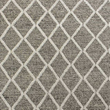 9' X 13' Wool Dark Grey Area Rug - Homeroots - Flyclothing LLC