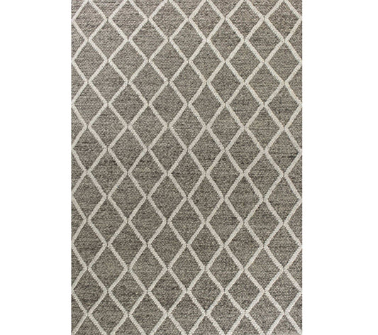 9' X 13' Wool Dark Grey Area Rug - Homeroots - Flyclothing LLC