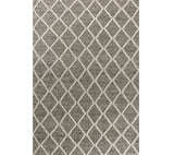 9' X 13' Wool Dark Grey Area Rug - Homeroots - Flyclothing LLC