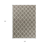 9' X 13' Wool Dark Grey Area Rug - Homeroots - Flyclothing LLC
