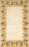 9' X 13' Ivory Wool Floral Hand Tufted Area Rug - Homeroots - Flyclothing LLC