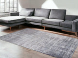 9' X 13' Light Gray Abstract Hand Loomed Area Rug - Homeroots - Flyclothing LLC