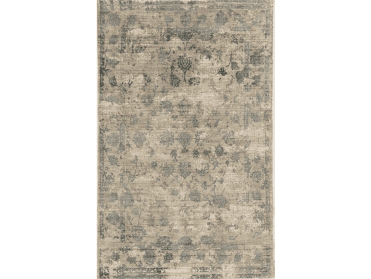 9' X 13' Viscose Sand Or Blue Area Rug - Homeroots - Flyclothing LLC