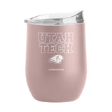 Utah Tech 16oz Dusk Stencil Powder Coat Curved Bev - Logo Brands - Flyclothing LLC