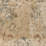 5' X 8' Champagne Vintage Area Rug - Homeroots - Flyclothing LLC