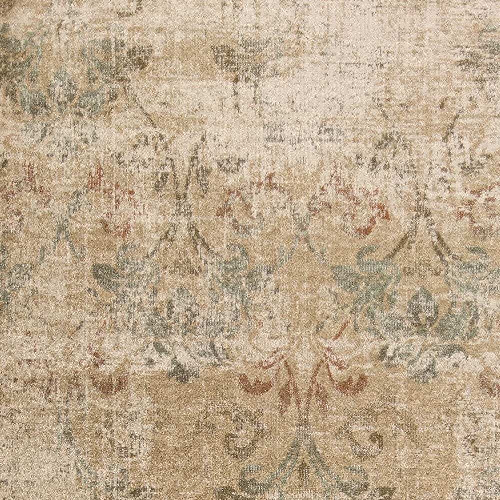 5' X 8' Champagne Vintage Area Rug - Homeroots - Flyclothing LLC