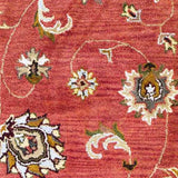 2' X 7' Sienna Floral Vines Wool Runner Rug - Homeroots - Flyclothing LLC