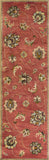 2' X 7' Sienna Floral Vines Wool Runner Rug - Homeroots - Flyclothing LLC