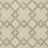 3' X 5' Ivory Geometric Diamonds Wool Area Rug - Homeroots - Flyclothing LLC
