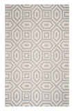 3' X 5' Grey Hand Tufted Geometric Indoor Area Rug - Homeroots - Flyclothing LLC