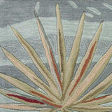 3' X 5' Seafoam Green Botanical Leaves Hand Tufted Area Rug - Homeroots - Flyclothing LLC