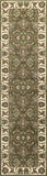 5' X 8' Green Ivory Machine Woven Floral Traditional Indoor Area Rug - Homeroots - Flyclothing LLC