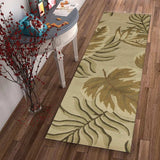 8' Sand Beige Wool Handmade Runner Rug - Homeroots - Flyclothing LLC