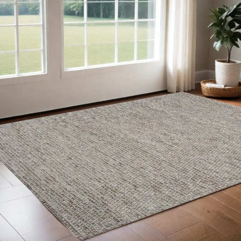 3' X 5' Natural Wool Handmade Area Rug - Homeroots - Flyclothing LLC