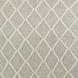 3' X 5' Grey Braided Diamonds Wool Indoor Area Rug - Homeroots - Flyclothing LLC