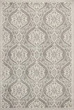 7' X 10' Silver Moroccan Indoor Outdoor Area Rug - Homeroots - Flyclothing LLC