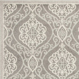 7' X 10' Silver Moroccan Indoor Outdoor Area Rug - Homeroots - Flyclothing LLC