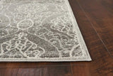 7' X 10' Silver Moroccan Indoor Outdoor Area Rug - Homeroots - Flyclothing LLC