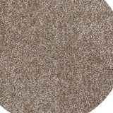 6' Round Beige Heather Plain Indoor Area Rug - Homeroots - Flyclothing LLC