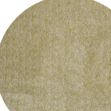 6' Yellow Heather Round Indoor Shag Rug - Homeroots - Flyclothing LLC