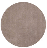 6' Round Beige Plain Indoor Area Rug - Homeroots - Flyclothing LLC