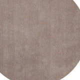 6' Round Beige Plain Indoor Area Rug - Homeroots - Flyclothing LLC