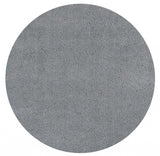6' Grey Round Indoor Shag Rug - Homeroots - Flyclothing LLC