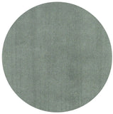 6' Slate Blue Round Indoor Shag Rug - Homeroots - Flyclothing LLC