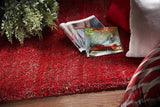 5' X 7' Red Heather Plain Indoor Area Rug - Homeroots - Flyclothing LLC