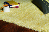 5' X 7' Yellow Heather Plain Indoor Area Rug - Homeroots - Flyclothing LLC