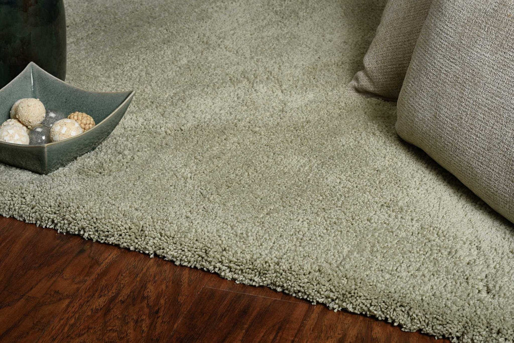 5' X 7' Sage Green Indoor Shag Rug - Homeroots - Flyclothing LLC