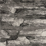 5' X 8' Gray Abstract Area Rug - Homeroots - Flyclothing LLC