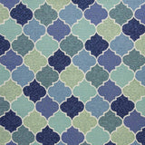 5' X 8' Blue Moroccan Handmade Indoor Outdoor Area Rug - Homeroots - Flyclothing LLC