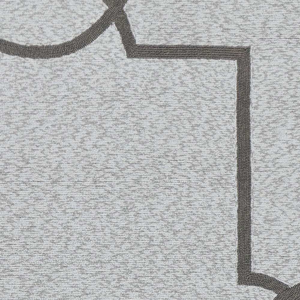 5' X 7' Ivory Indoor Outdoor Area Rug - Homeroots - Flyclothing LLC