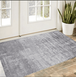 3' X 5' Slate Gray Abstract Hand Loomed Area Rug - Homeroots - Flyclothing LLC