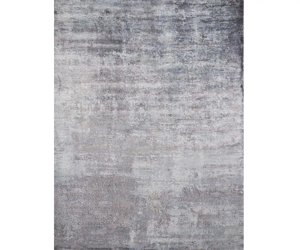 3' X 5' Slate Gray Abstract Hand Loomed Area Rug - Homeroots - Flyclothing LLC
