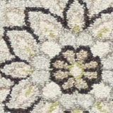 7' X 11' Beige Or Grey Floral Vines Uv Treated Indoor Area Rug - Homeroots - Flyclothing LLC